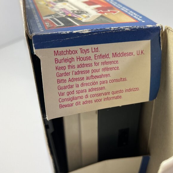 Matchbox Connectables Lube & Tune Toy Car Service Playset Garage 1 Vehicle 1990 - Picture 15 of 16